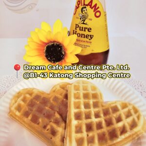 Heart Waffle + Honey