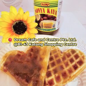 Heart Waffle + Kaya