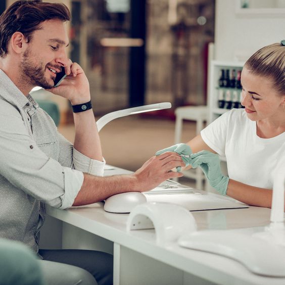 <center>Men Manicure Men Pedicure - $120