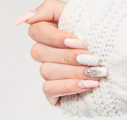 <center>Nail Extension - $168