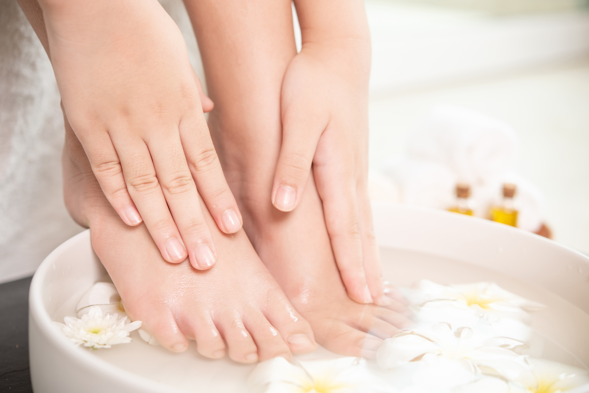 <center>Female Classic Manicure <br>Classic Pedicure - $120